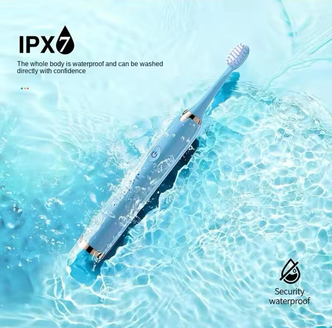 Ultrasonic Electric Toothbrush, USB Rechargeable Tooth Brush, Washable Teeth Whitening Cleaning Brush Ultrasonic Electric Toothbrush, USB Rechargeable Tooth Brush, Washable Teeth Whitening Cleaning Brush